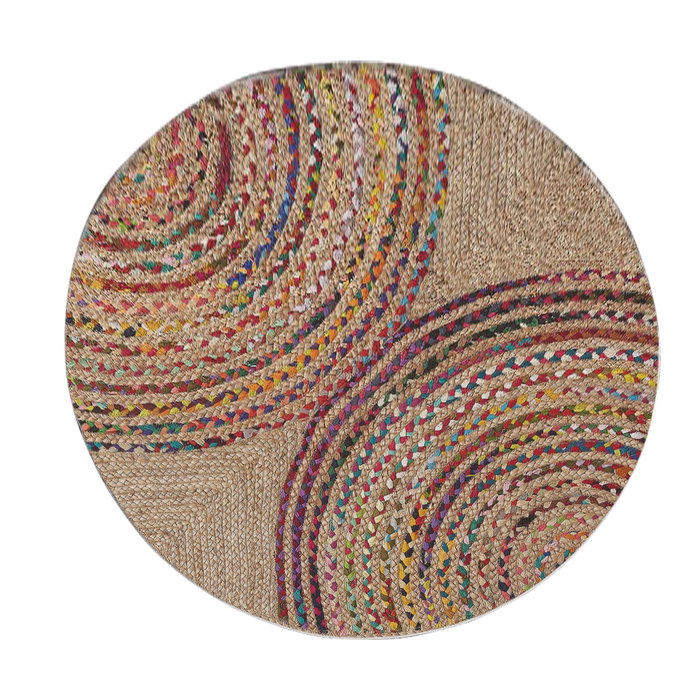 Conceptum Alfombra Woopamuk480 con Impresión Digital 3D de 150 x 150 cm Multicolor Conceptum Alfombra Woopamuk480 con Impresión Digital 3D de 150 x 150 cm Multicolor